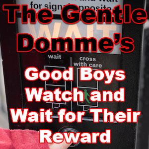 Good Boys Watch and Wait For Their Reward